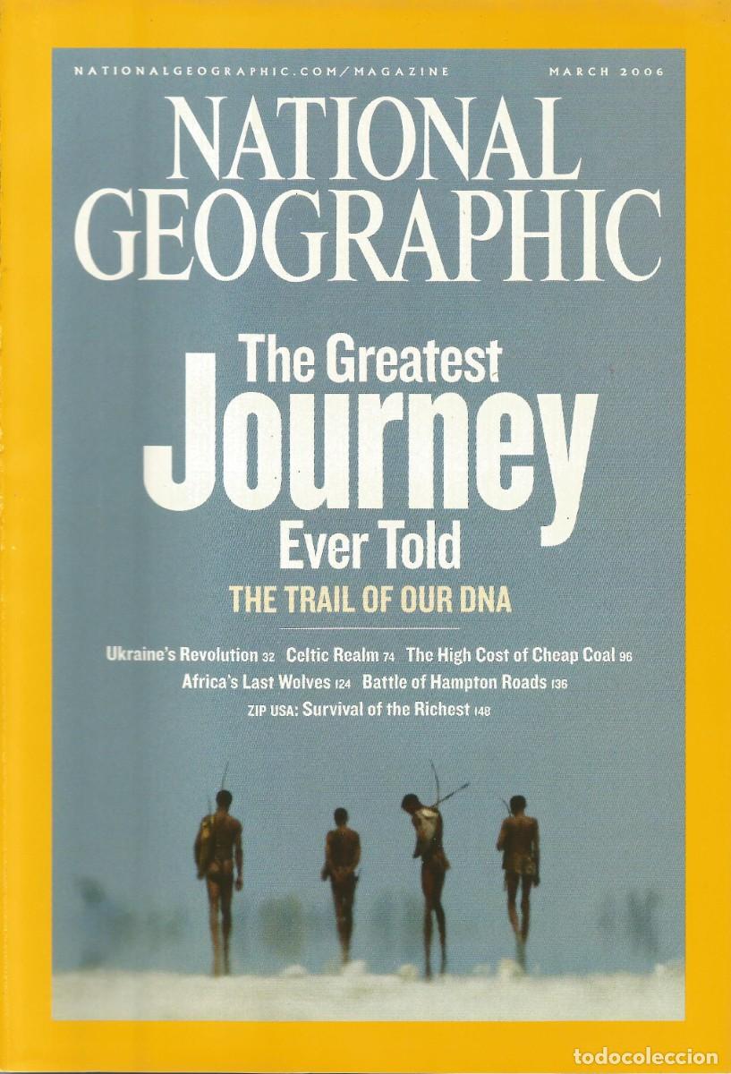 Coleccionismo de National Geographic: Revista National Geographic - The Greatest Journey - Vol.209, No. 3, March 2006 - Edici&oacute;n en ingl&eacute;s