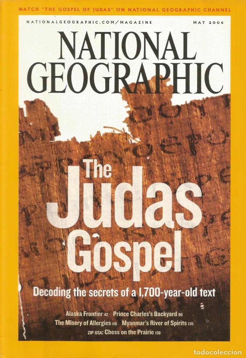 Coleccionismo de National Geographic: Revista National Geographic - The Judas Gospel - Vol.209, No. 5, May 2006 - Edici&oacute;n en ingl&eacute;s