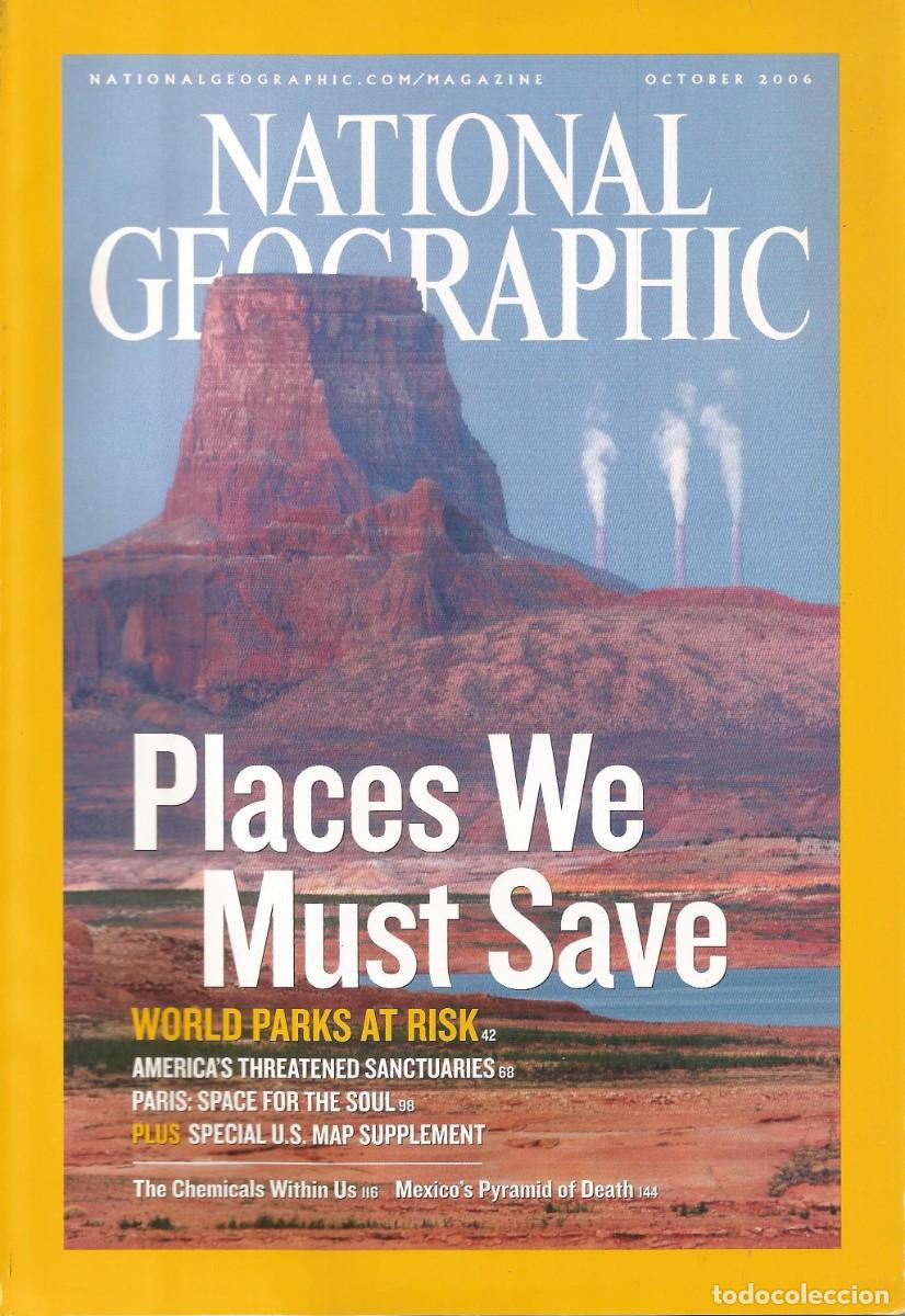 Coleccionismo de National Geographic: Revista National Geographic - Places We Must Save - Vol.210, No. 4, October 2006 - Edici&oacute;n en ingl&eacute;s