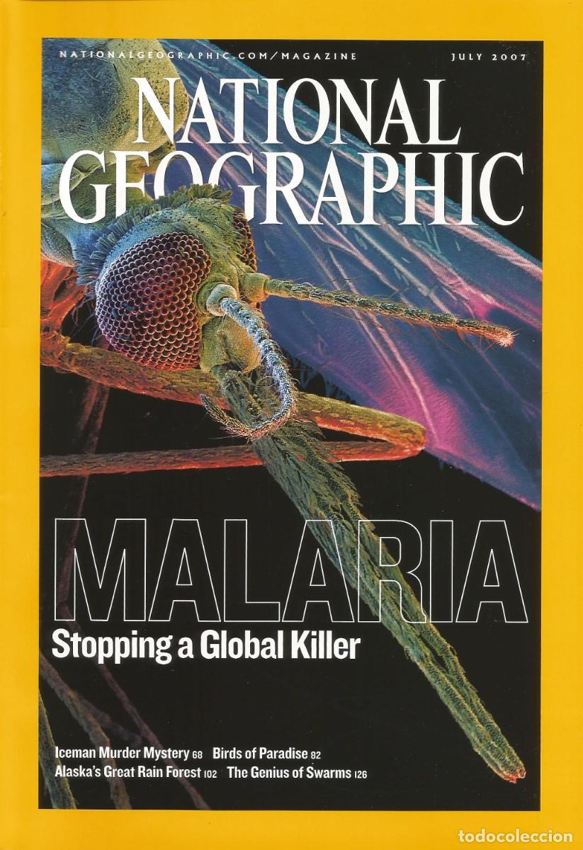 Coleccionismo de National Geographic: Revista National Geographic - Malaria - Vol. 212, No. 1, July 2007 - Edici&oacute;n en ingl&eacute;s