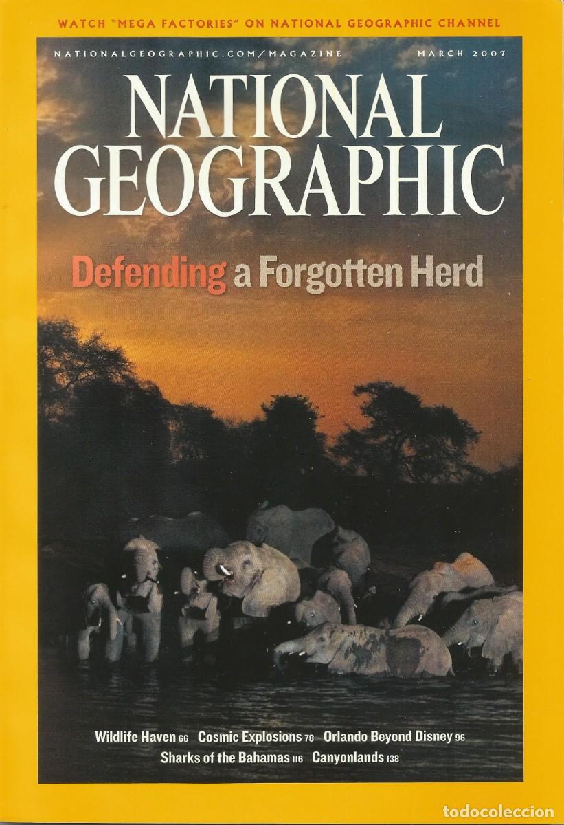 Coleccionismo de National Geographic: Revista National Geographic - A Forgotten Herd - Vol. 211, No. 3, March 2007 - Edici&oacute;n en ingl&eacute;s