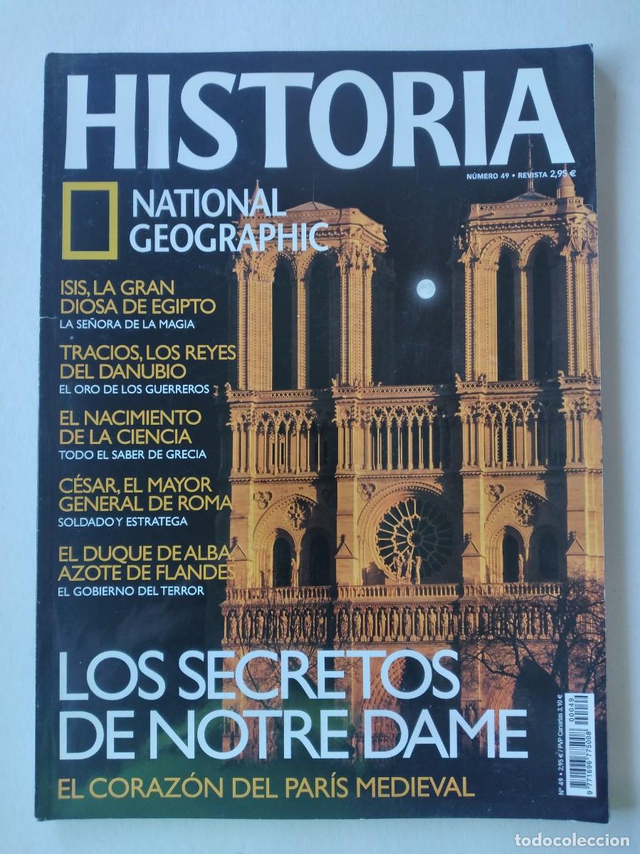 Coleccionismo de National Geographic: REVISTA: Historia National Geographic n&ordm; 49 -Los secreto de Notre Dame