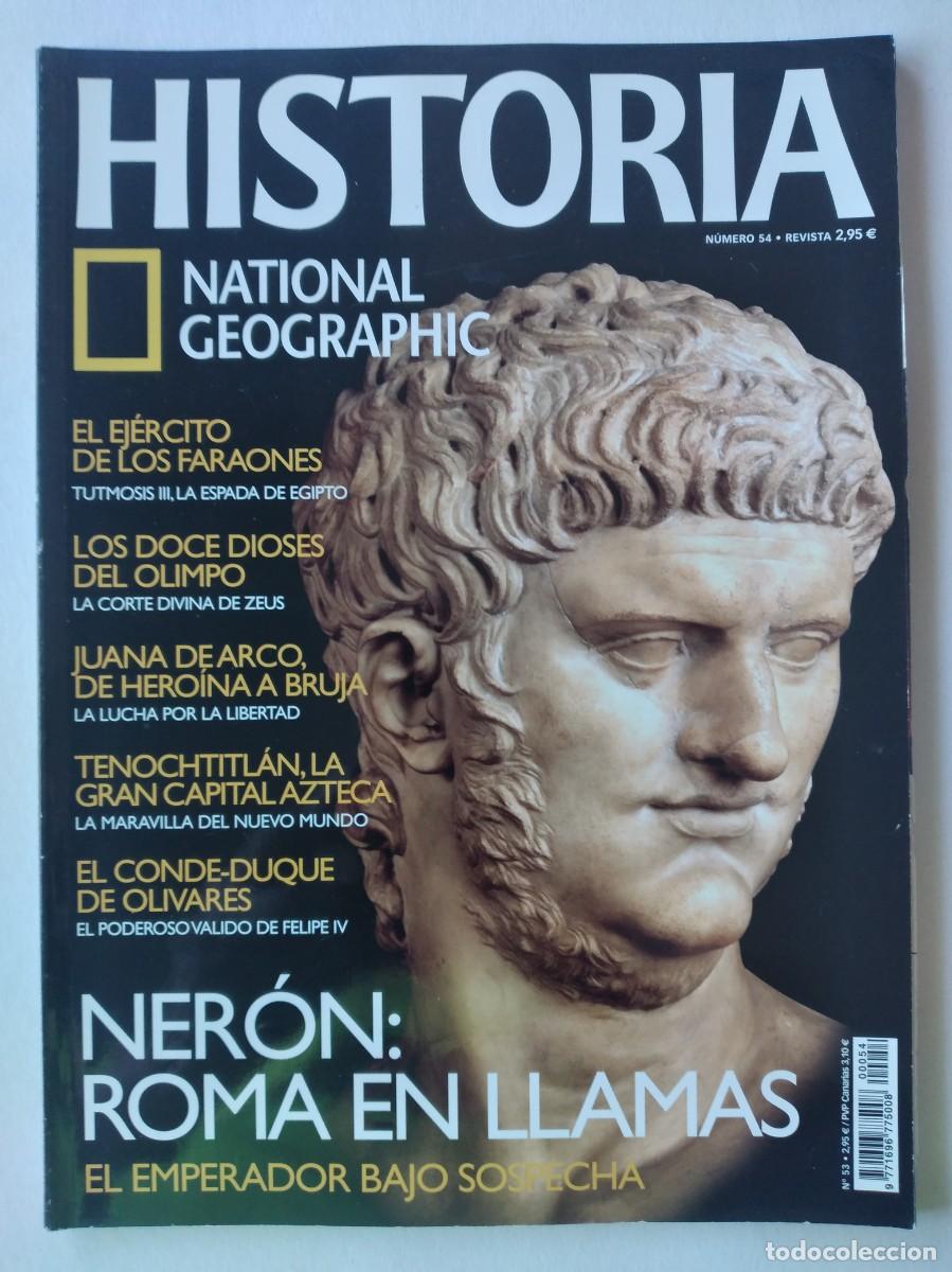 Coleccionismo de National Geographic: REVISTA: Historia National Geographic n&ordm; 54 -Ner&oacute;n: Roma en llamas