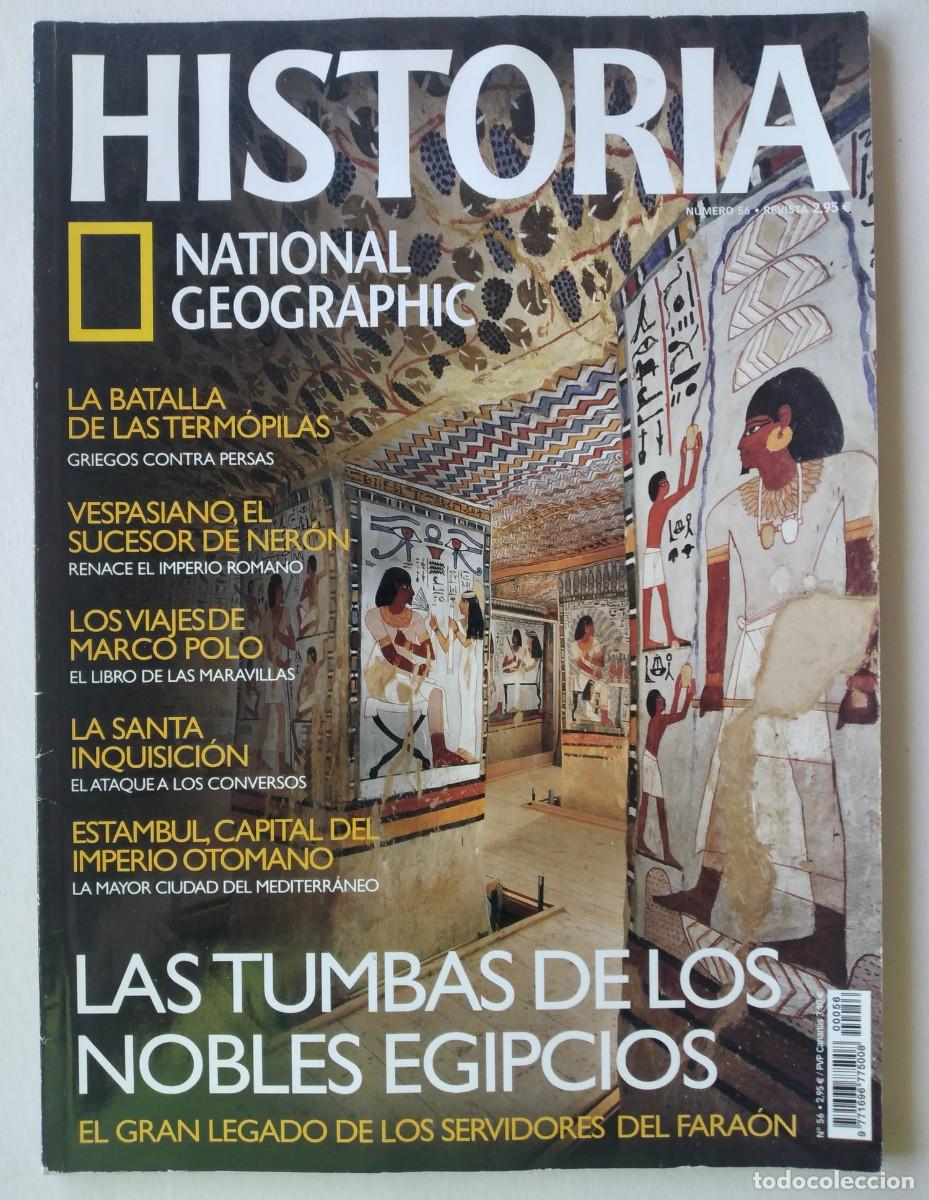 Coleccionismo de National Geographic: REVISTA: Historia National Geographic n&ordm; 56 -Las tumbas de los nobles egipcios