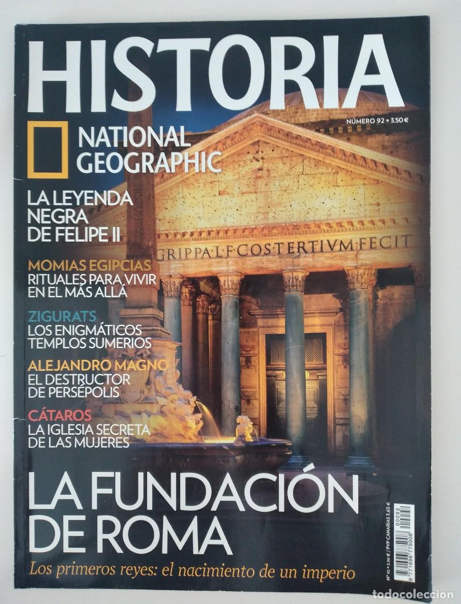 Coleccionismo de National Geographic: REVISTA: Historia National Geographic n&ordm; 92 -La fundaci&oacute;n de Roma