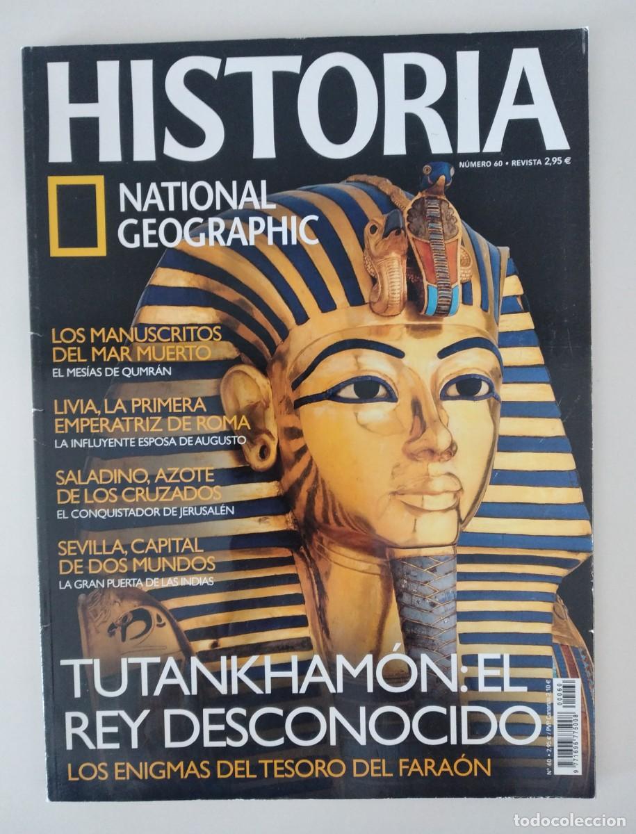 Colecionismo da National Geographic: REVISTA: Historia National Geographic n&ordm; 60 -Tutankham&oacute;n: el rey desconocido