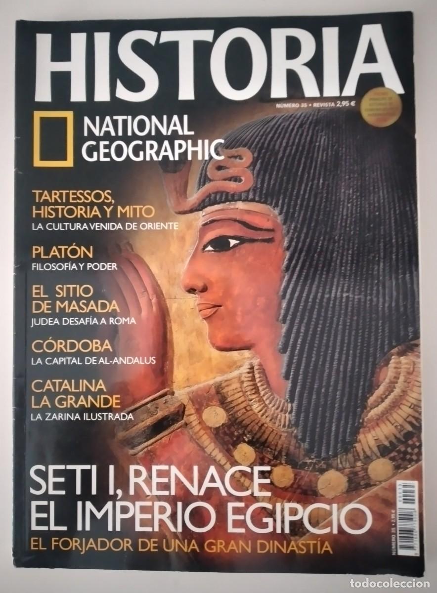 Coleccionismo de National Geographic: REVISTA: Historia National Geographic n&ordm; 35 -Seti I, renace el Imperio egipcio