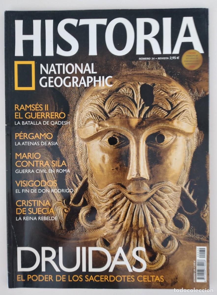 Coleccionismo de National Geographic: REVISTA: Historia National Geographic n&ordm; 34 -Druidas
