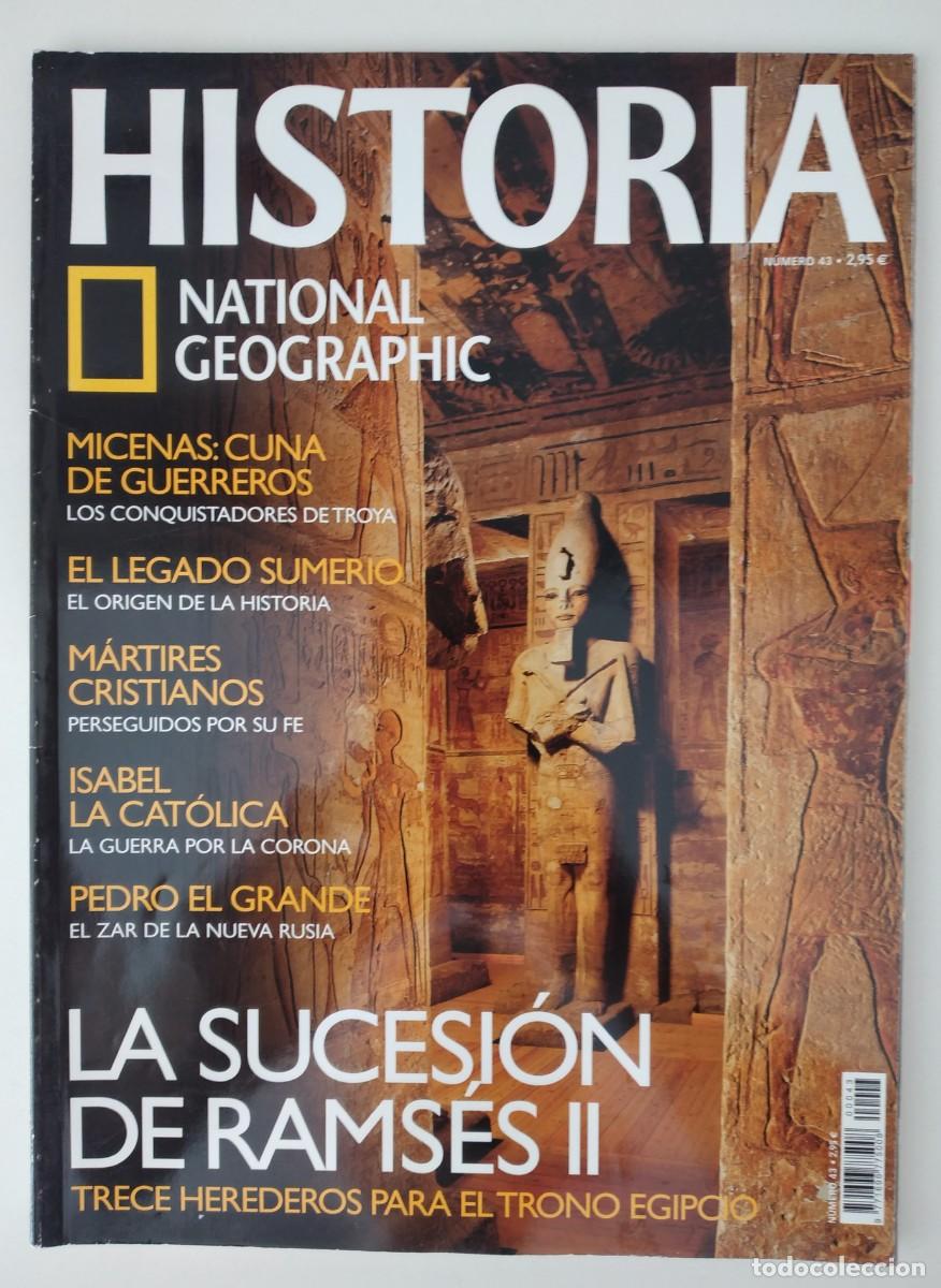 Coleccionismo de National Geographic: REVISTA: Historia National Geographic n&ordm; 43 -La sucesi&oacute;n de Rams&eacute;s II