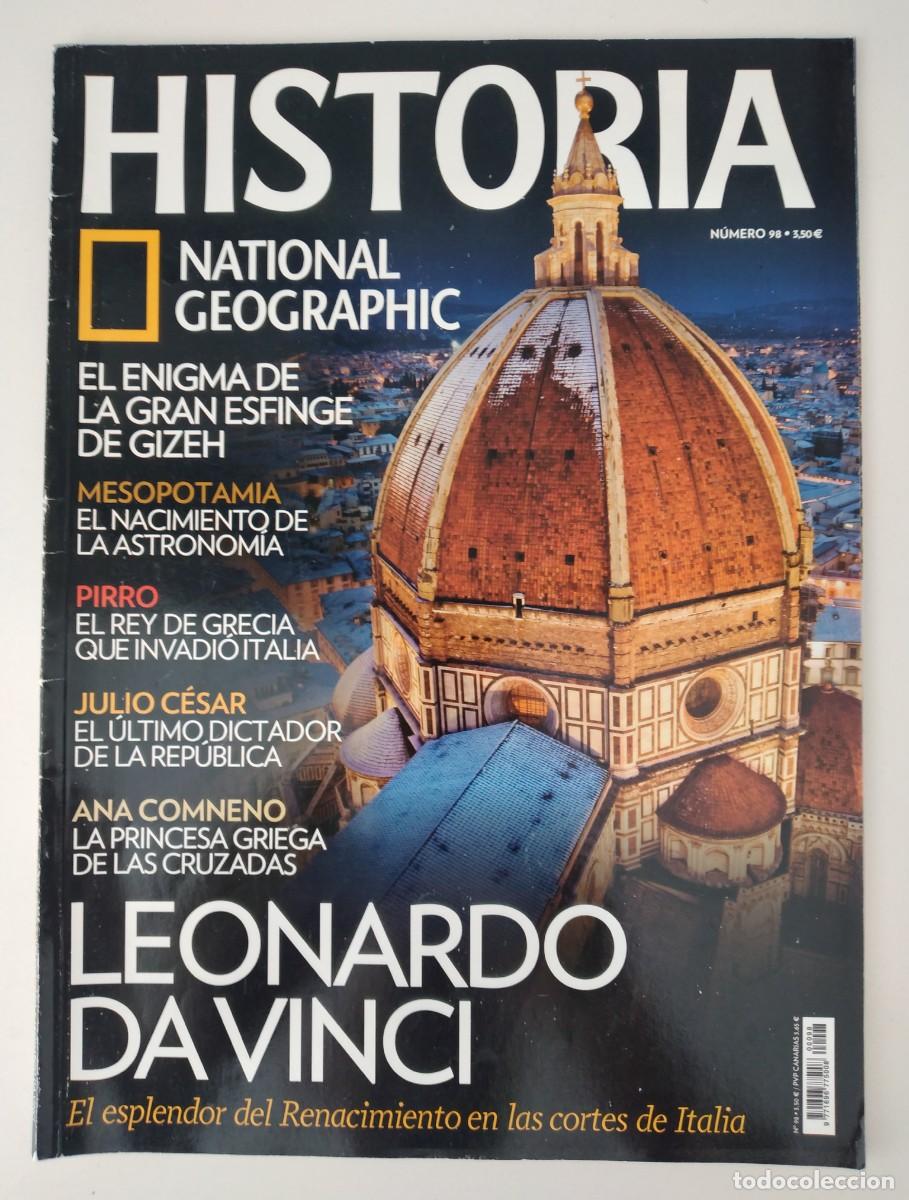 Coleccionismo de National Geographic: REVISTA: Historia National Geographic n&ordm; 98 -Leonardo Da Vinci