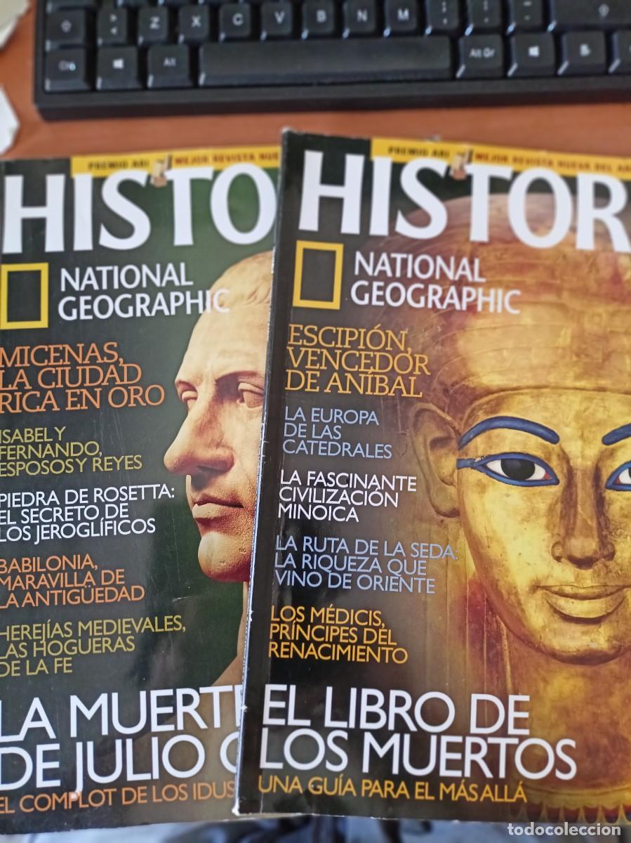 Coleccionismo de National Geographic: Lote 2 revistas Historia National Geographic nos. 15 y 18