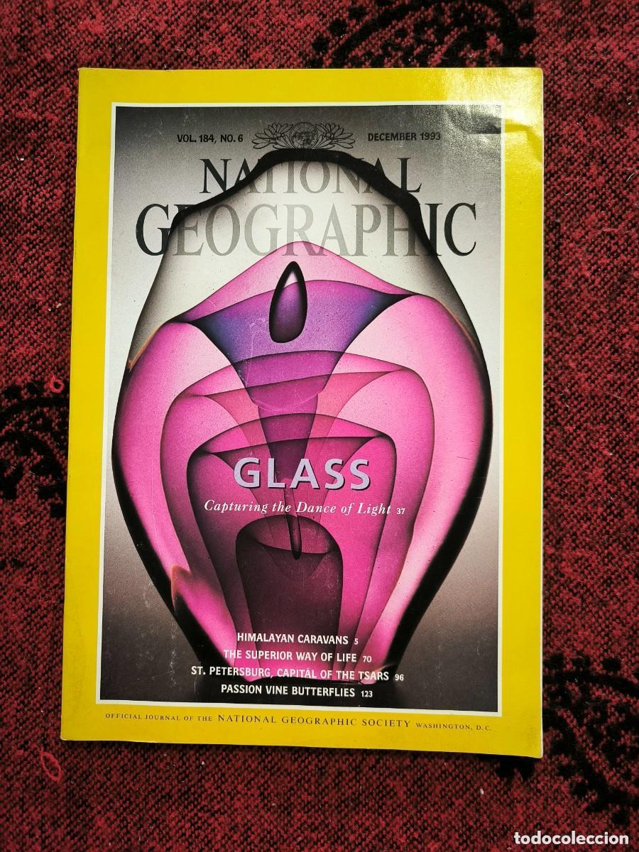 Coleccionismo de National Geographic: National Geographic En Ingl&eacute;s Diciembre 1993 Himalaya Cristal San Petersburgo Mariposas