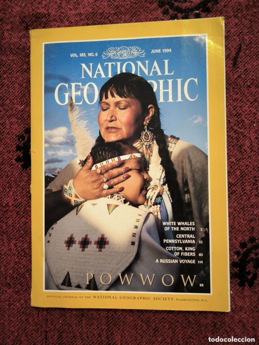 Coleccionismo de National Geographic: National Geographic Junio 1994 Ingl&eacute;s Revista Original Belugas Powwow Rusia