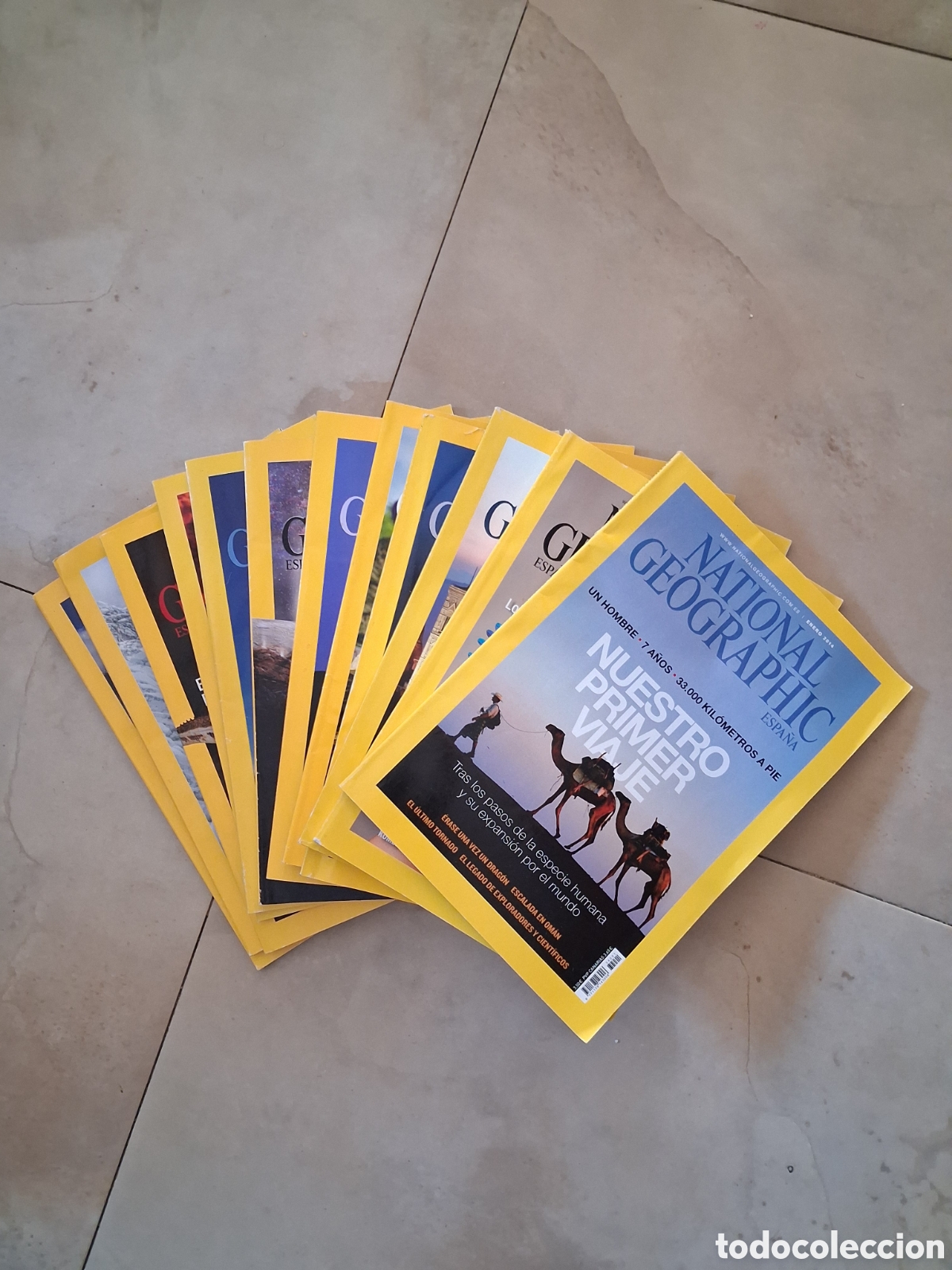 Coleccionismo de National Geographic: LOTE NATIONAL GEOGRAPHIC A&Ntilde;O 2014 COMPLETO