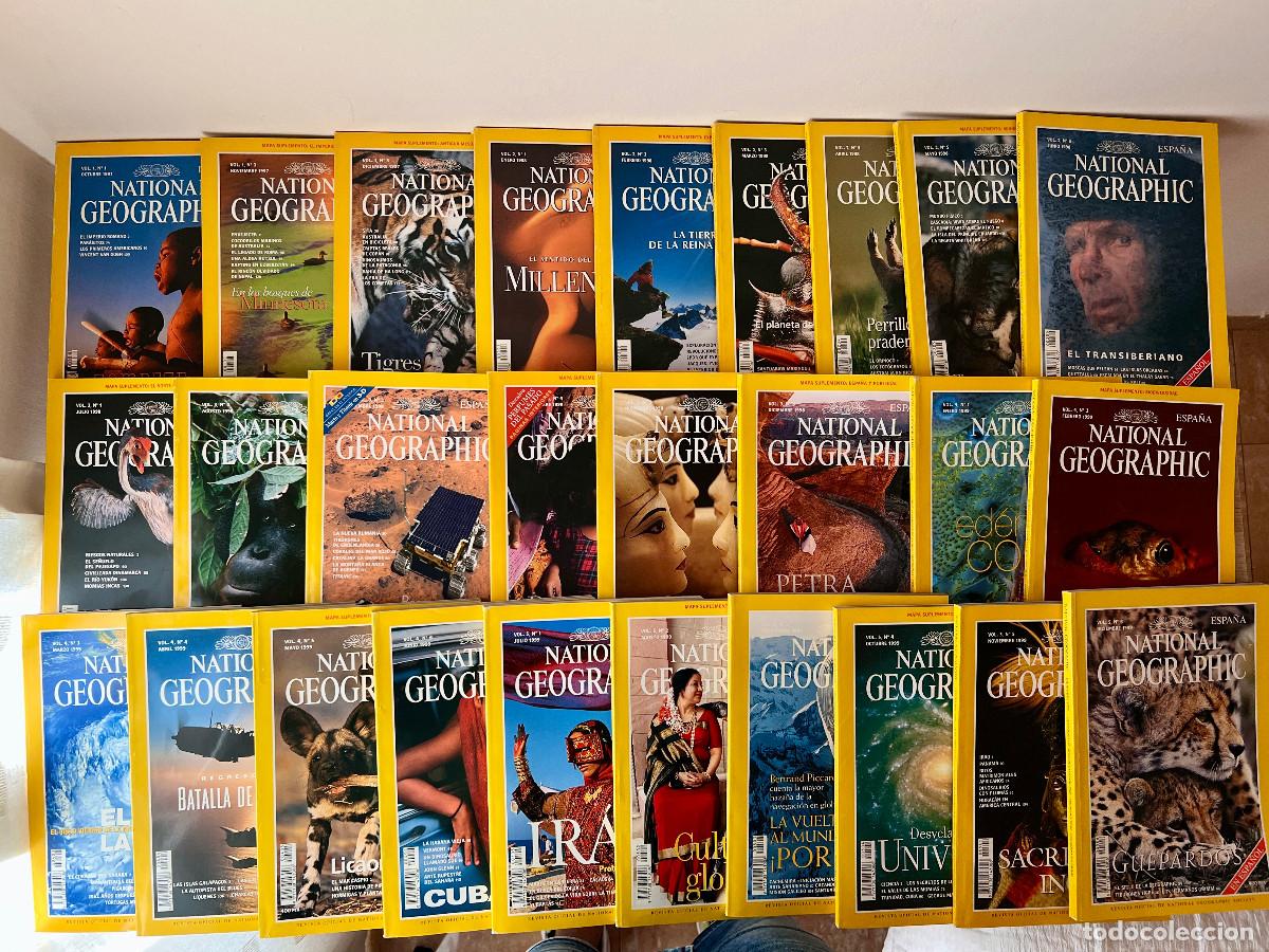 Coleccionismo de National Geographic: Lote 27 Revistas National Geographic (1997-99)