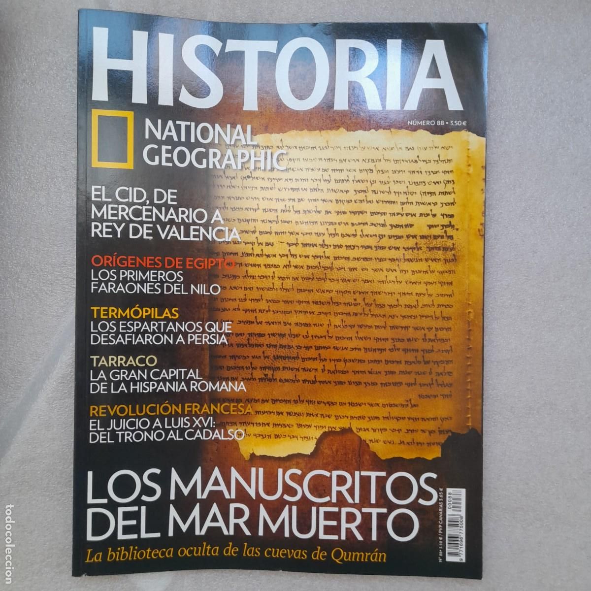 Coleccionismo de National Geographic: el cid faraones espartanos, hispania, revoluci&oacute;n francesa national geographic num 88 historia.