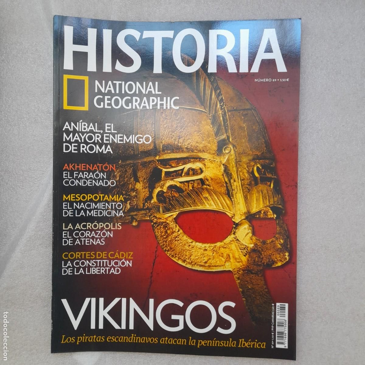Coleccionismo de National Geographic: an&iacute;bal akenat&oacute;n mesopotamia cortes de C&aacute;diz vikingos national geographic num 89 historia.