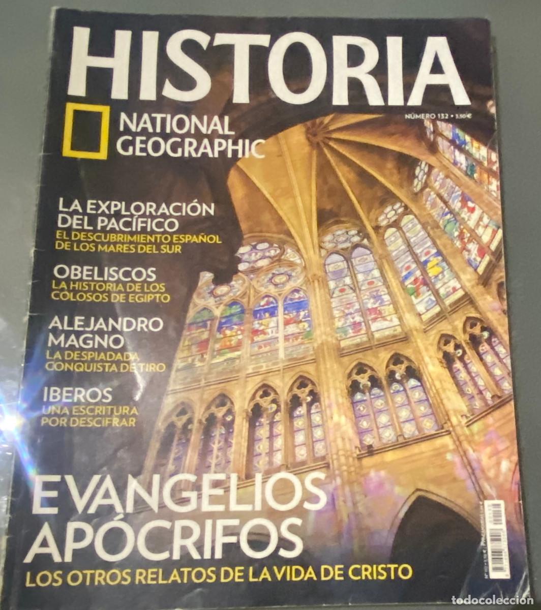 Coleccionismo de National Geographic: Revista 'Historia National Geographic', n&ordm; 132. Evangelios Ap&oacute;crifos en portada. Buen estado.