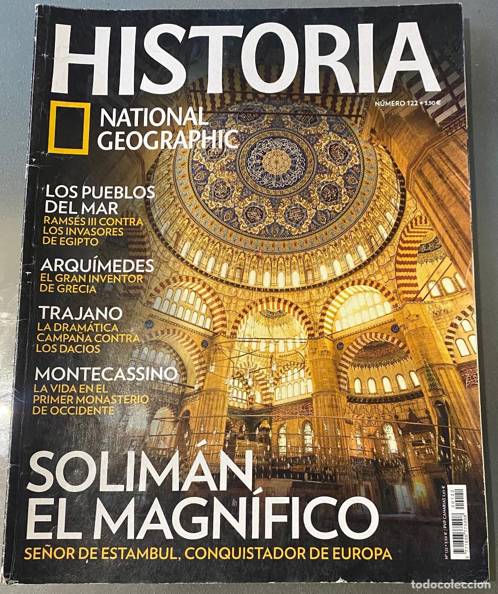 Coleccionismo de National Geographic: Revista 'Historia National Geographic', n&ordm; 122. Solim&aacute;n el Magn&iacute;fico en portada. Buen estado.