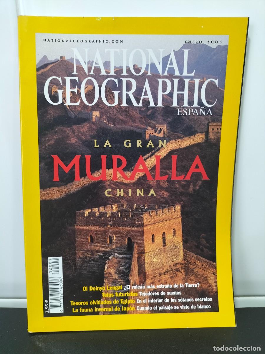Coleccionismo de National Geographic: Revista National Geographic Espa&ntilde;a - Enero 2003 - La gran muralla China