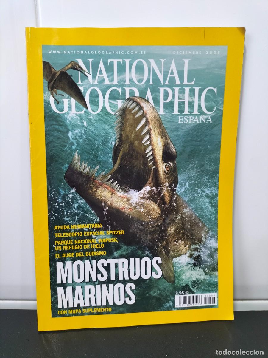 Coleccionismo de National Geographic: Revista National Geographic Espa&ntilde;a - Diciembre 2005 - Monstruos marinos
