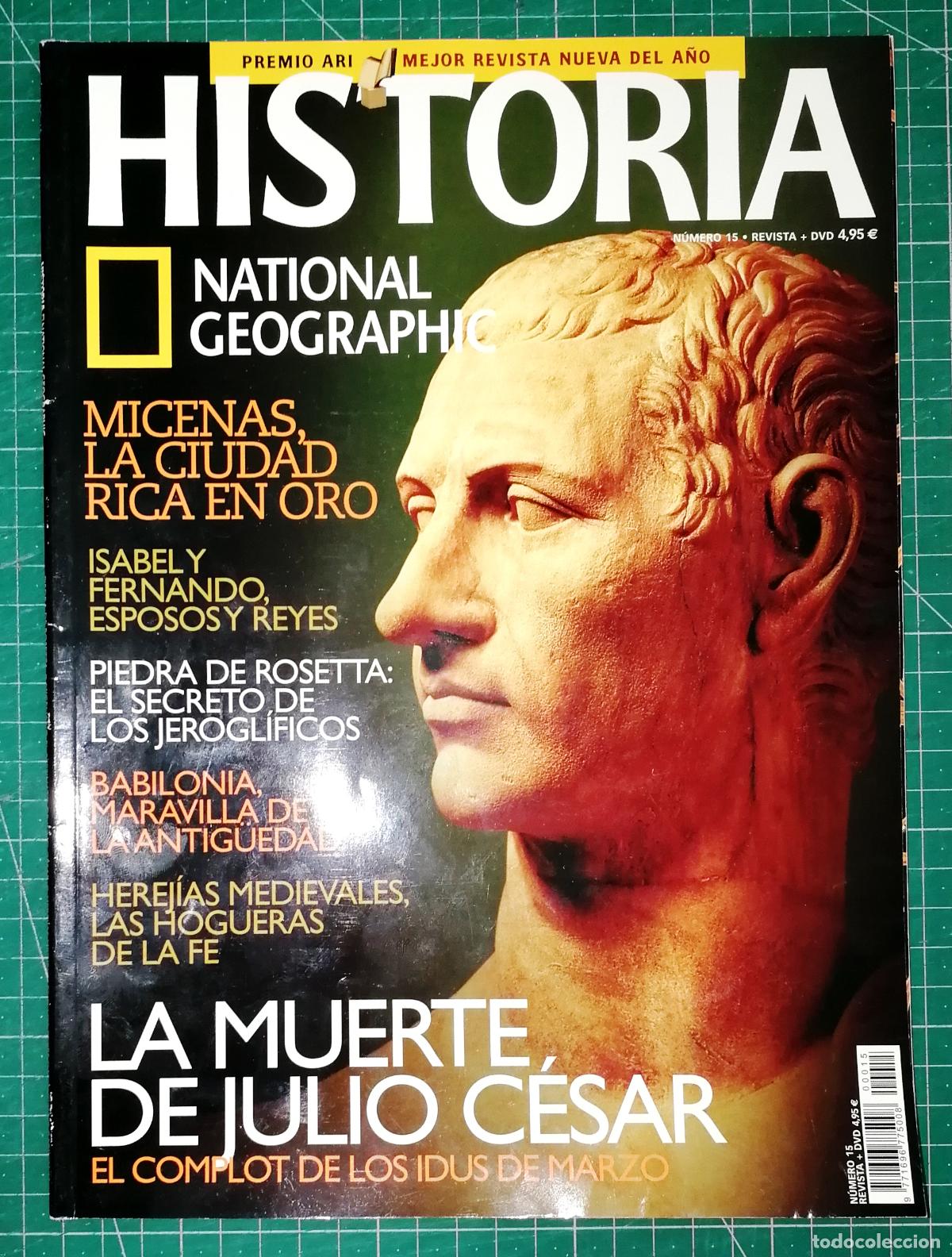Coleccionismo de National Geographic: REVISTA HISTORIA NATIONAL GEOGRAPHIC. N&ordm; 15. - RBA Revistas, ca. 2015