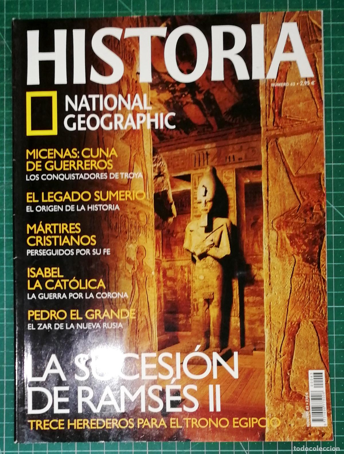 Coleccionismo de National Geographic: REVISTA HISTORIA NATIONAL GEOGRAPHIC. N&ordm; 43. - RBA Revistas, ca. 2007