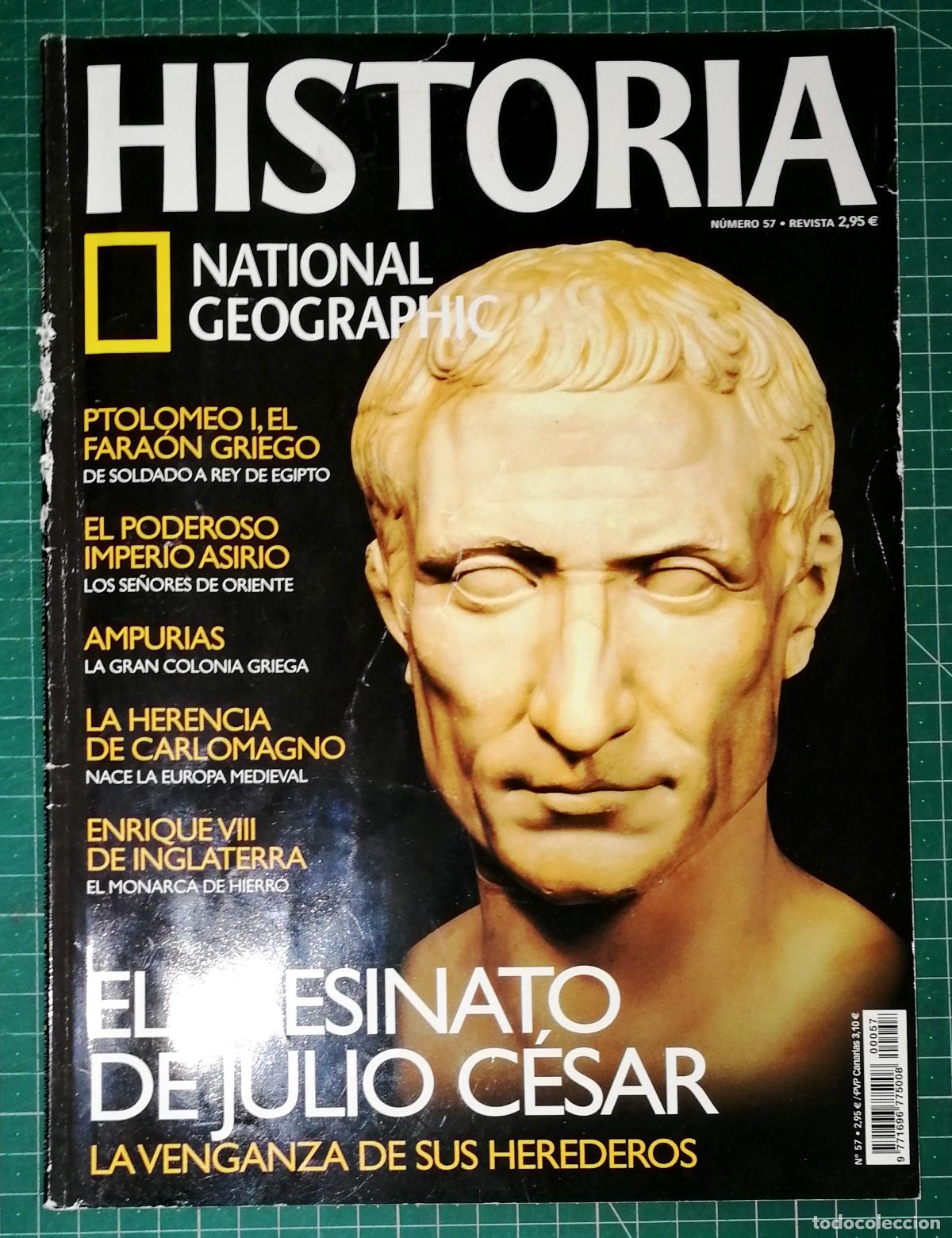 Coleccionismo de National Geographic: REVISTA HISTORIA NATIONAL GEOGRAPHIC. N&ordm; 57. - RBA, ca. 2008