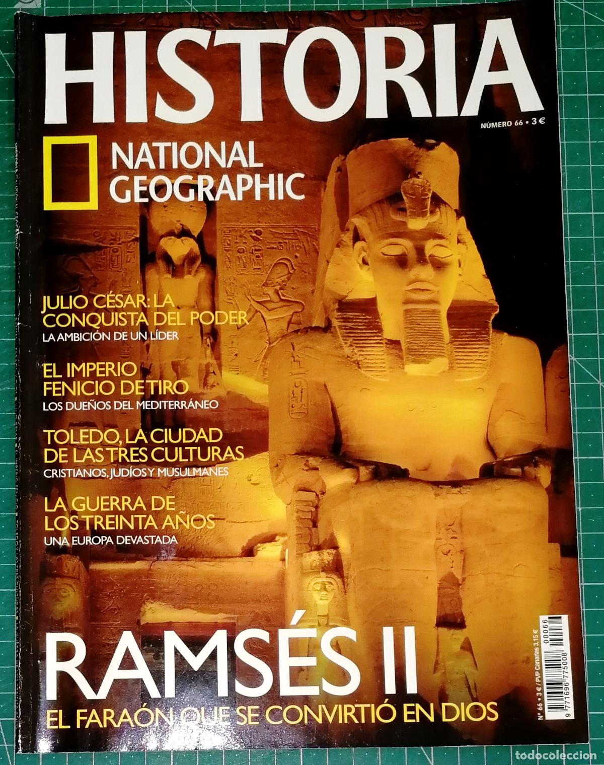 Coleccionismo de National Geographic: REVISTA HISTORIA NATIONAL GEOGRAPHIC. N&ordm; 66. - RBA, ca. 2009