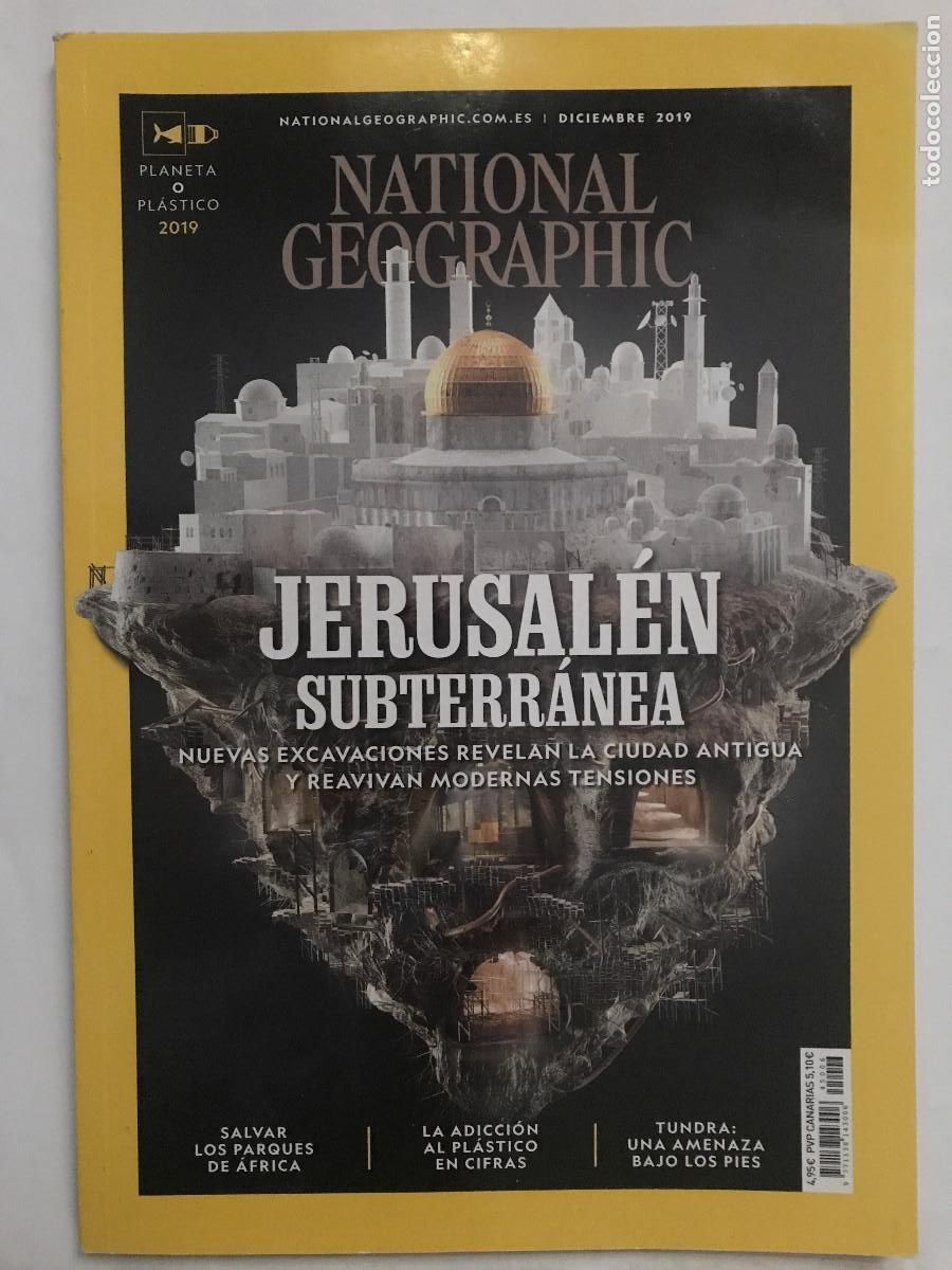 Coleccionismo de National Geographic: National Geographic. Jerusal&eacute;n sunterr&aacute;nea. Diciembre 2019