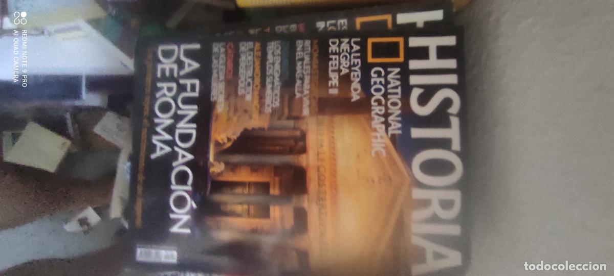 Sammeln von National Geographic: Historia National Geographic n&ordm; 92, la fundaci&oacute;n de Roma, C&aacute;taros, Zigurats, momias egipcias