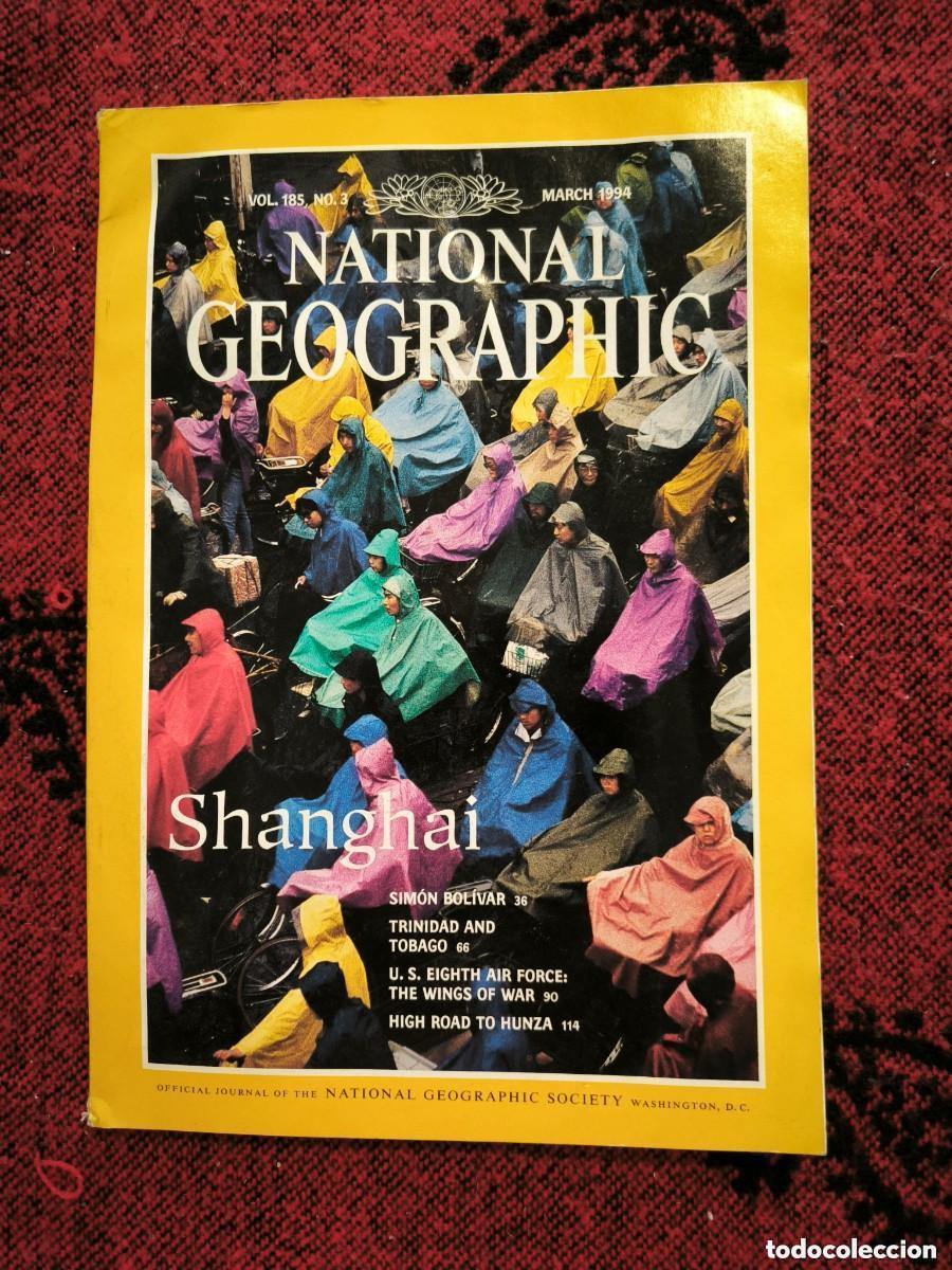 Sammeln von National Geographic: National Geographic En Ingl&eacute;s Marzo 1994 Shangh&aacute;i Sim&oacute;n Bol&iacute;var Trinidad Pakist&aacute;n