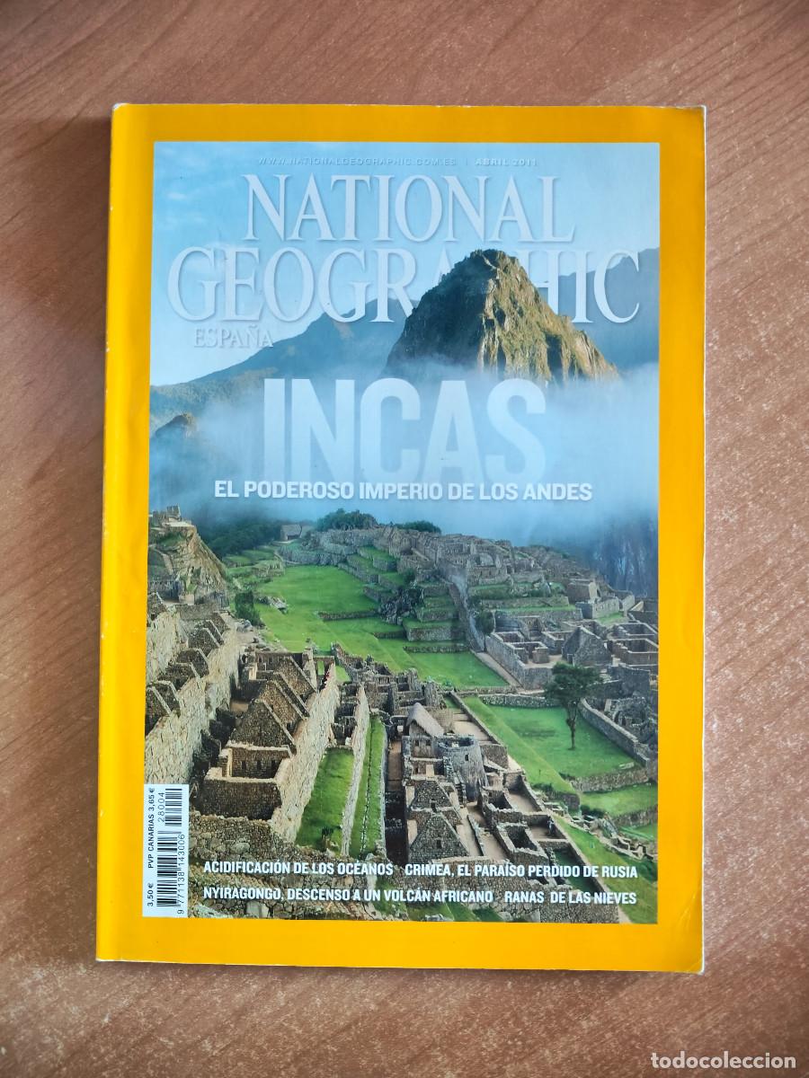 Collectionnisme de National Geographic: Incas. El poderoso Imperio de los Andes - National Geographic - Abril 2011