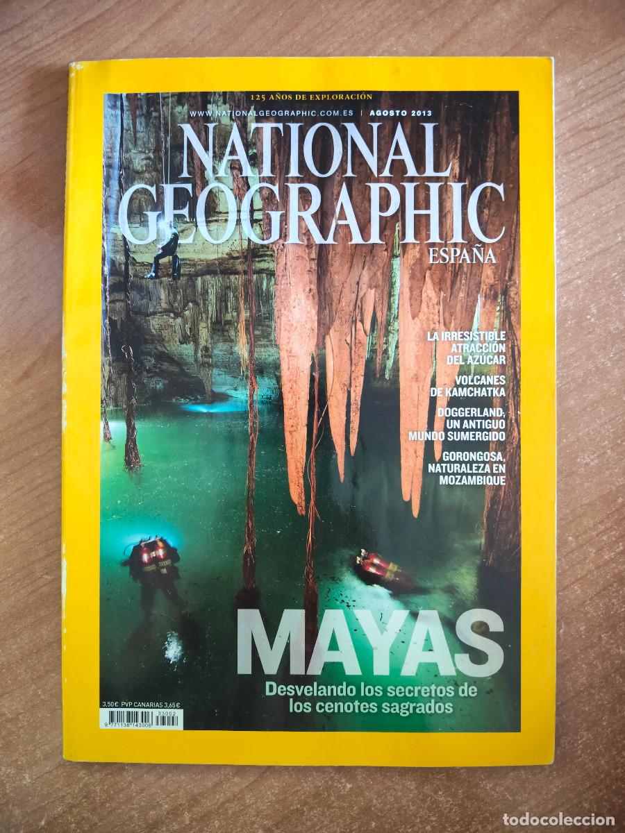 Collectionnisme de National Geographic: Mayas. Desvelando los secretos de los cenotes sagrados - National Gepgraphic - Agosto 2013