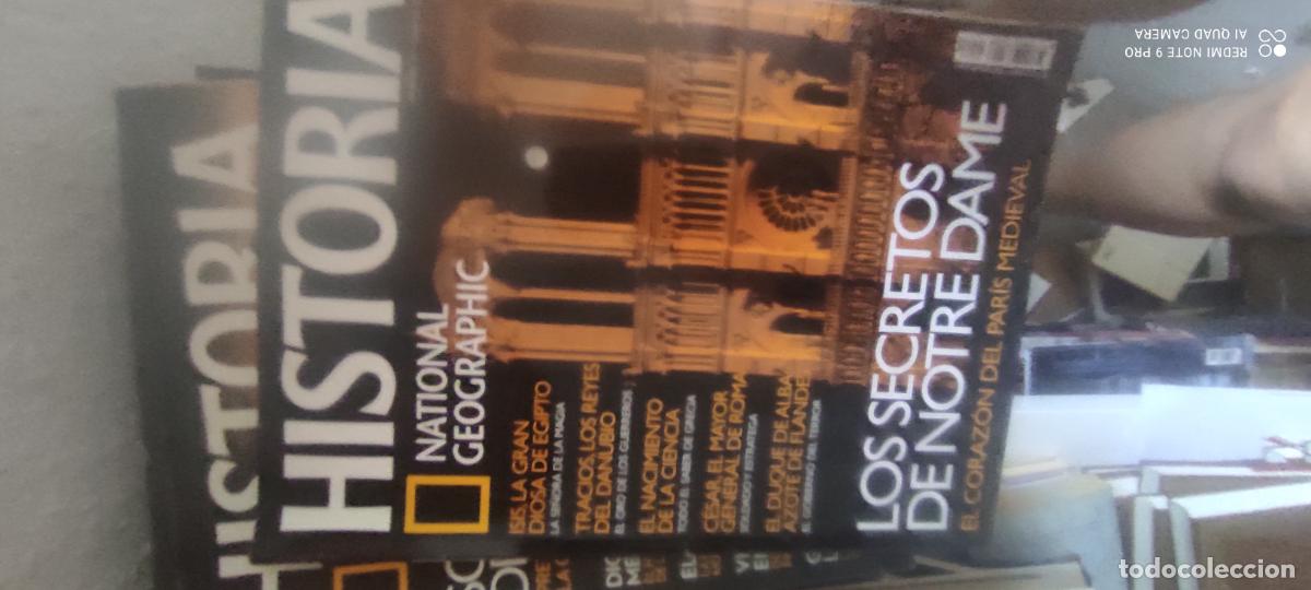Collectionnisme de National Geographic: REVISTA HISTORIA NATIONAL GEOGRAPHIC N&deg; 49 (LOS SECRETOS DE NOTRE DAME)