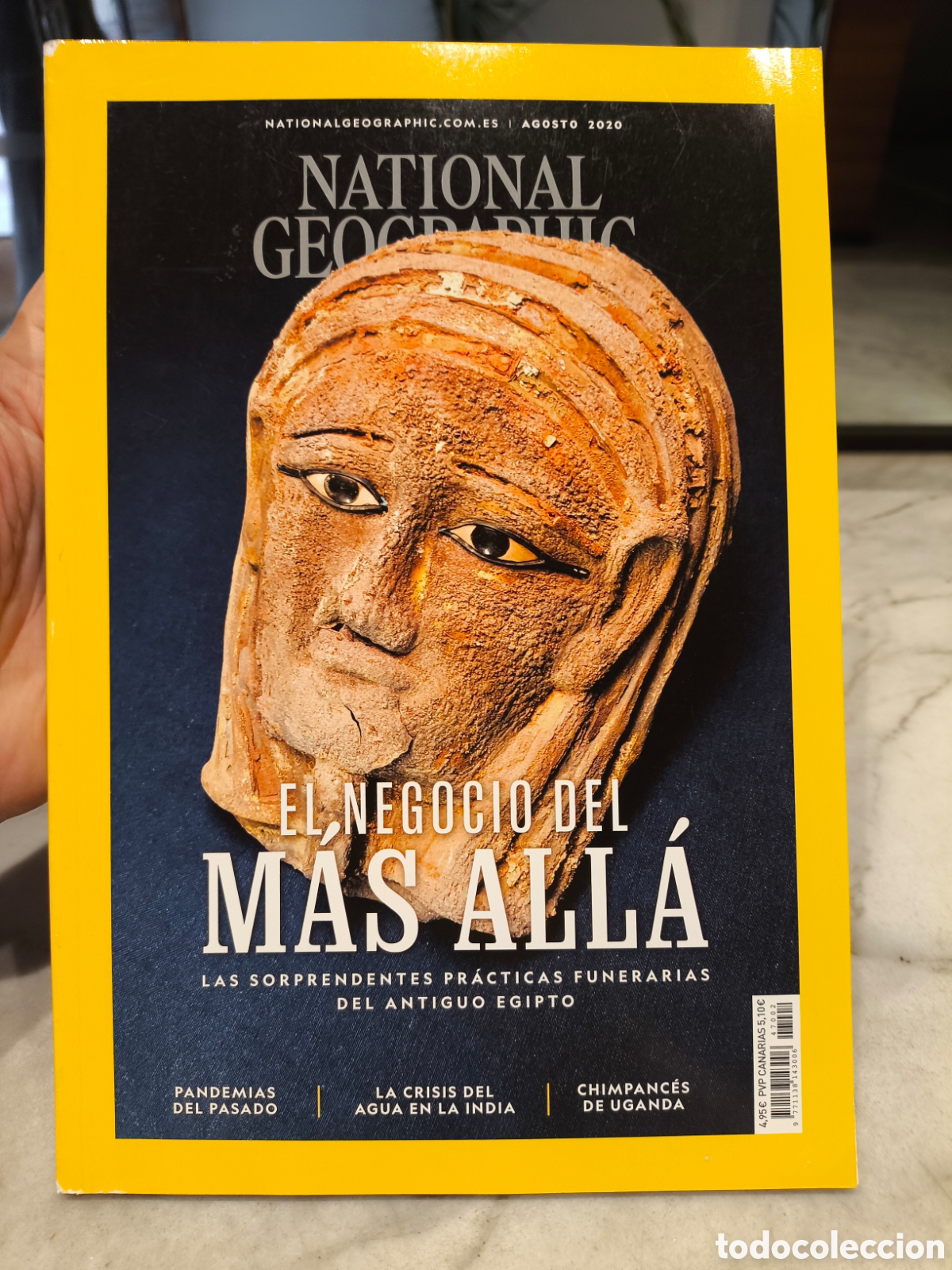 Coleccionismo de National Geographic: Revista National Geographic Espa&ntilde;a agosto 2020 el negocio del m&aacute;s all&aacute;