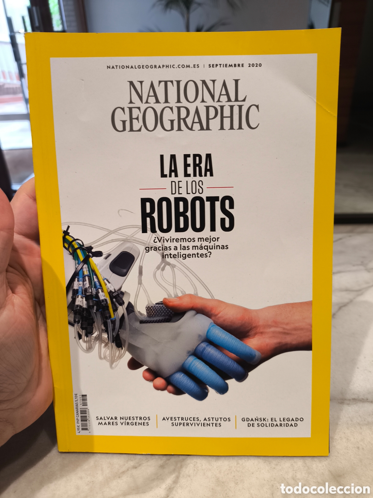 Collectionnisme de National Geographic: Revista National Geographic Espa&ntilde;a septiembre 2020 La era de los robots