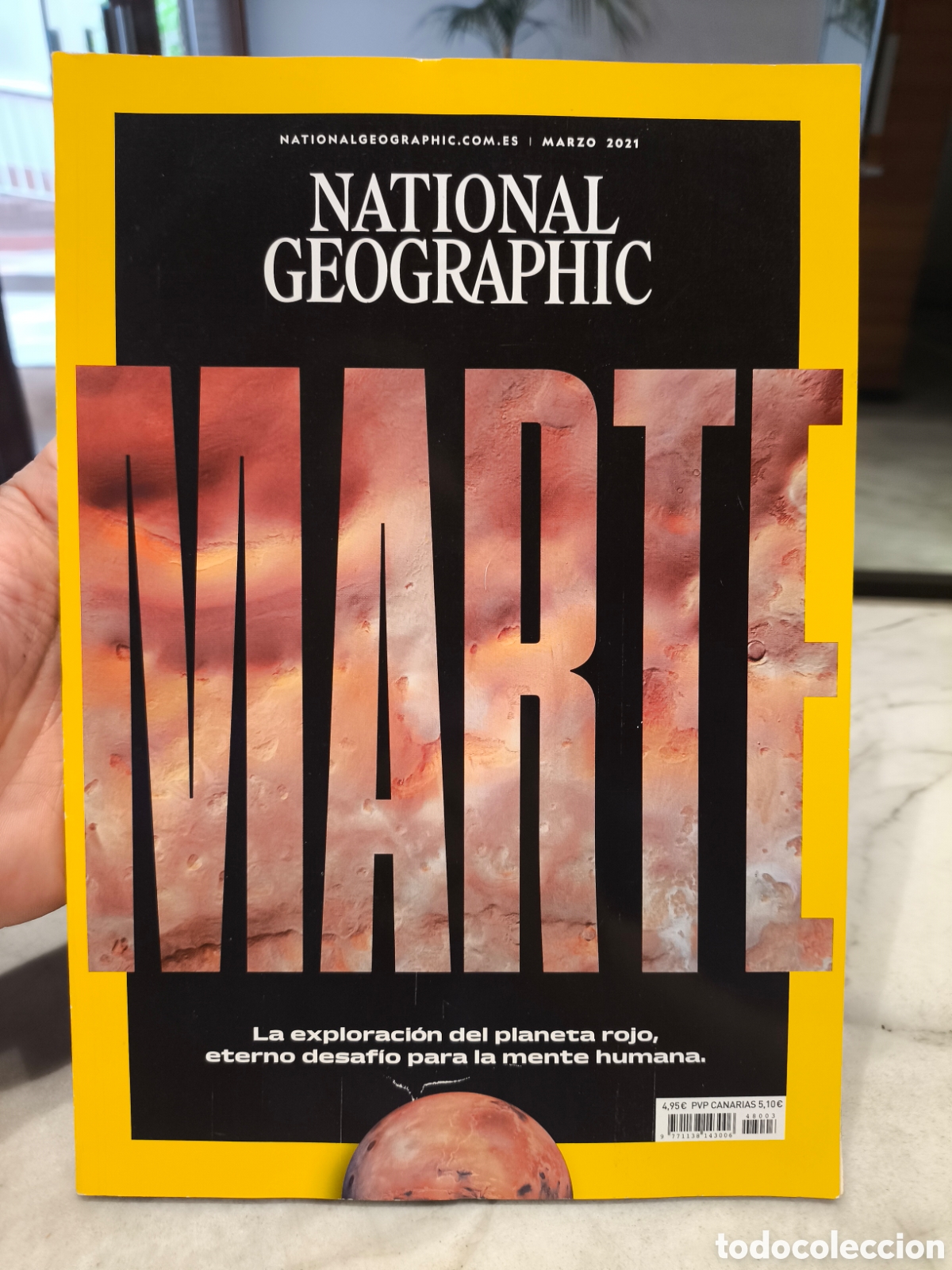 Coleccionismo de National Geographic: Revista National Geographic Espa&ntilde;a marzo 2021 Marte planeta rojo