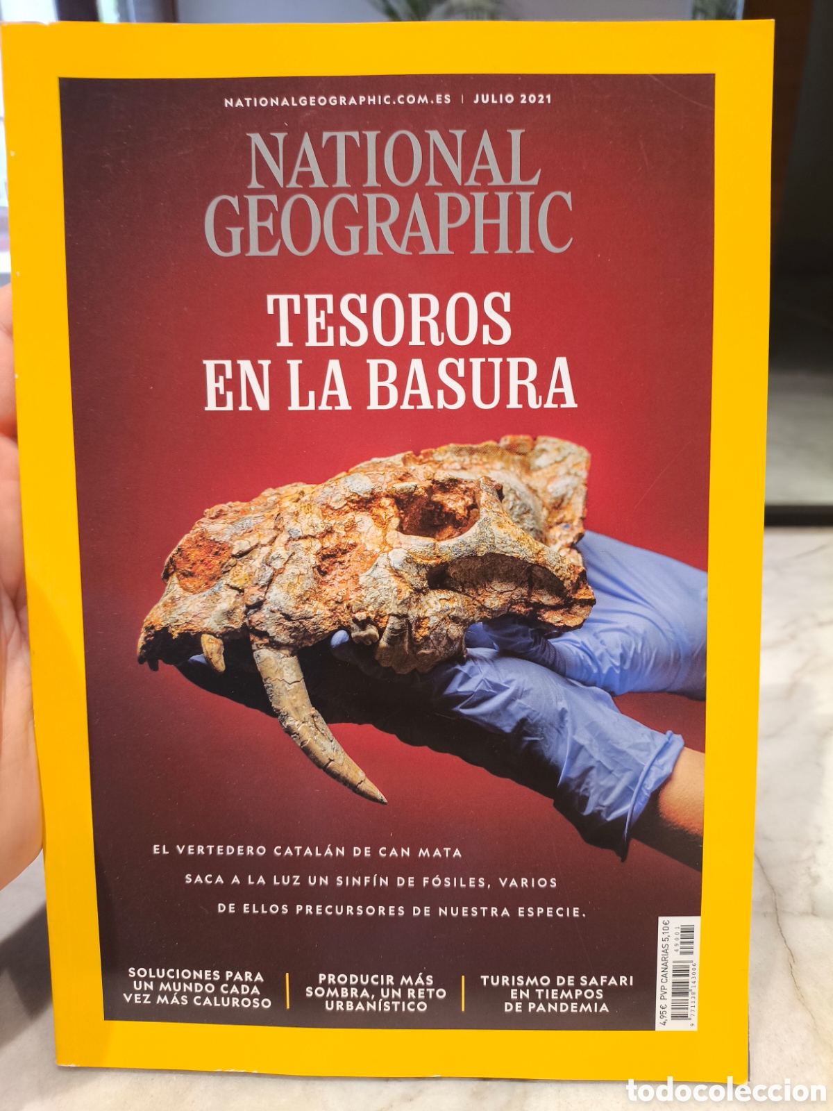 Coleccionismo de National Geographic: Revista National Geographic Espa&ntilde;a julio 2021 Tesoros en la basura