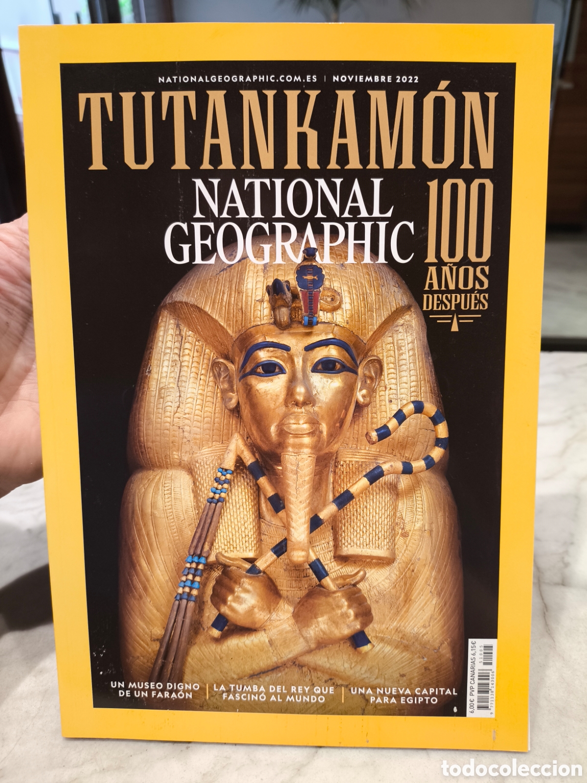 Coleccionismo de National Geographic: Revista National Geographic Espa&ntilde;a noviembre 2022 Tutankam&oacute;n 100 a&ntilde;os despu&eacute;s