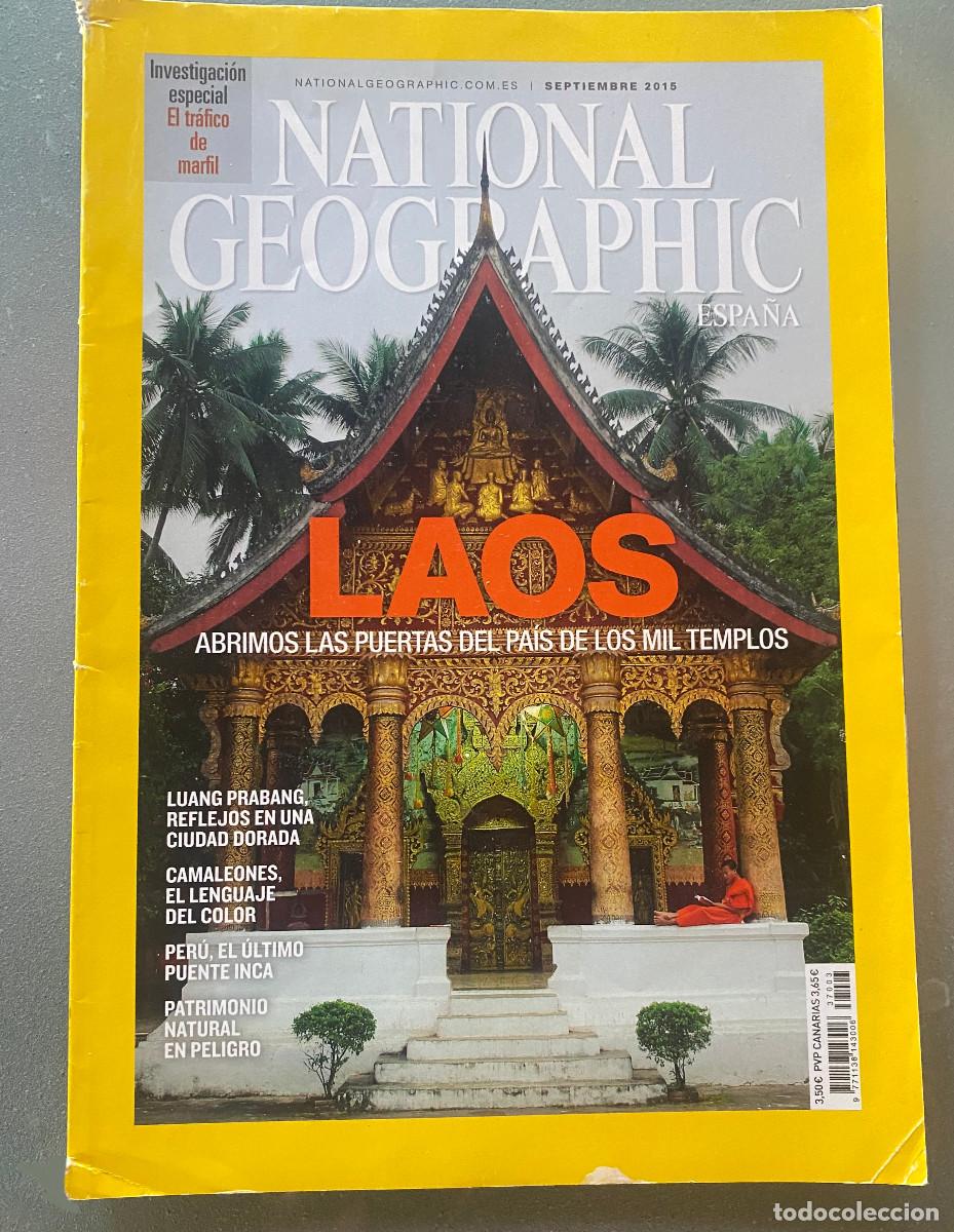 Collezionismo di National Geographic: Revista 'National Geographic Espa&ntilde;a'. Septiembre 2015. Laos en portada. Buen estado.