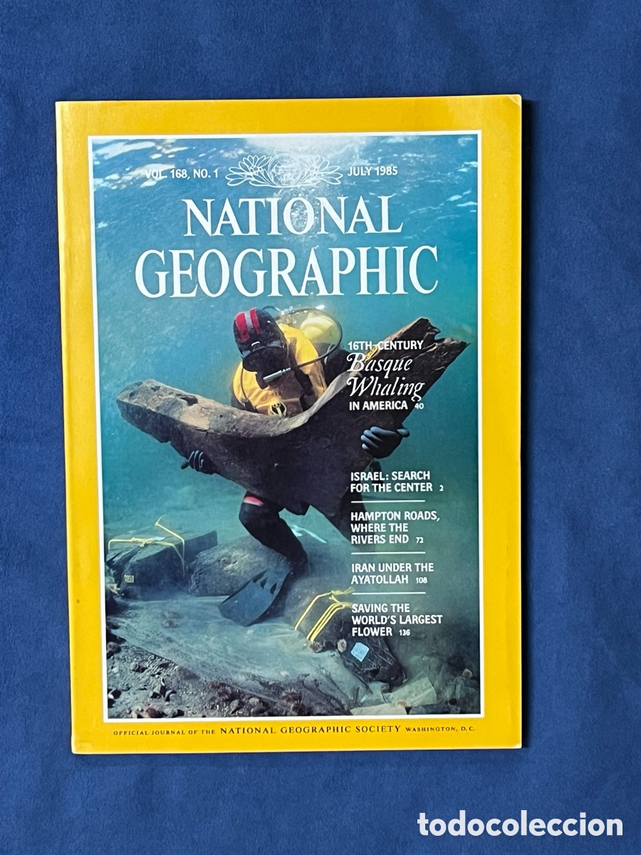 Coleccionismo de National Geographic: National Geographic July 1985, vol 168 n&ordm; 1 Julio