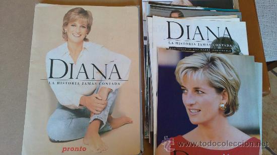 Coleccionismo de revista Pronto: &-COLECCIONABLE:DIANA-LA HISTORIA JAMAS CONTADA.(17 FASCICULOS)REVISTA PRONTO