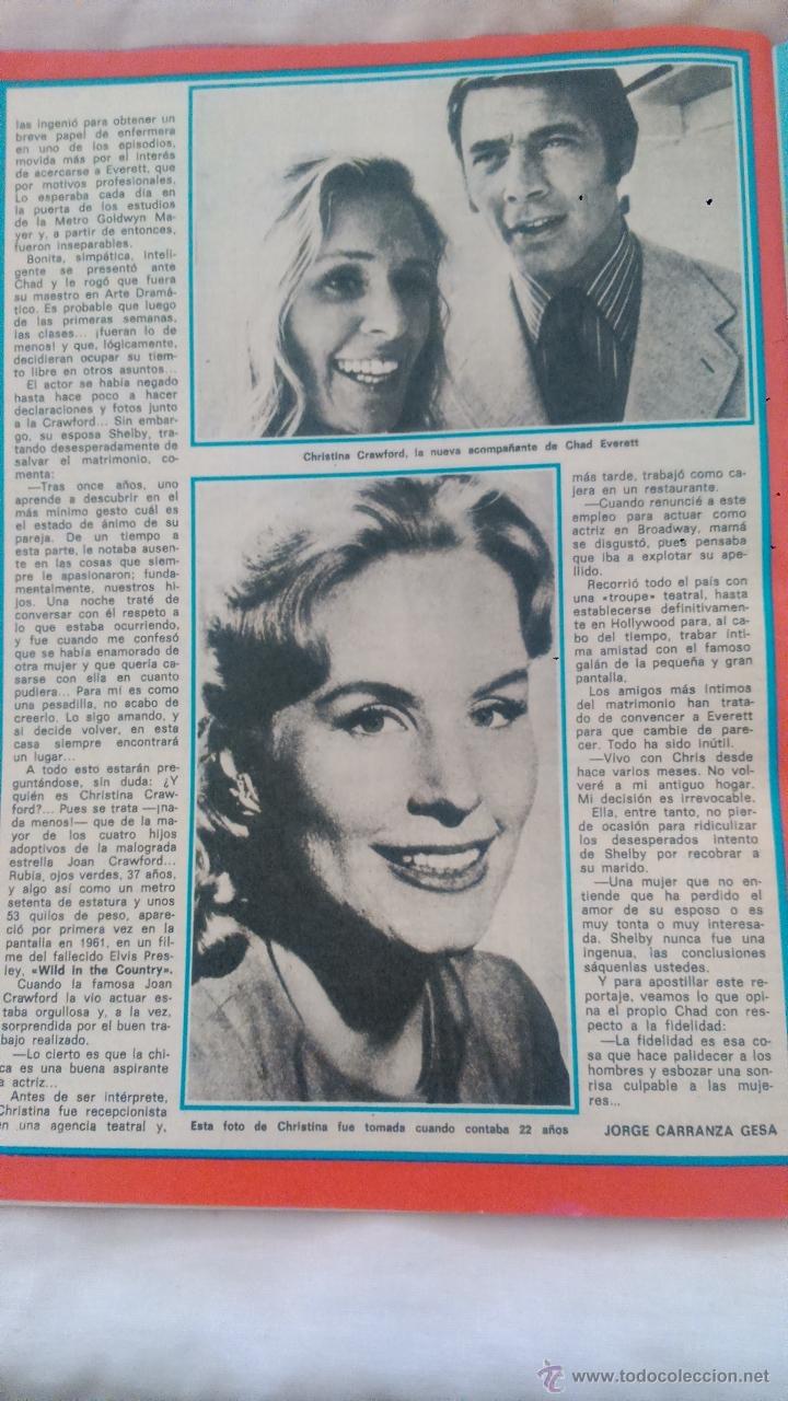 Coleccionismo de revista Pronto: recortes chad everett - Foto 2
