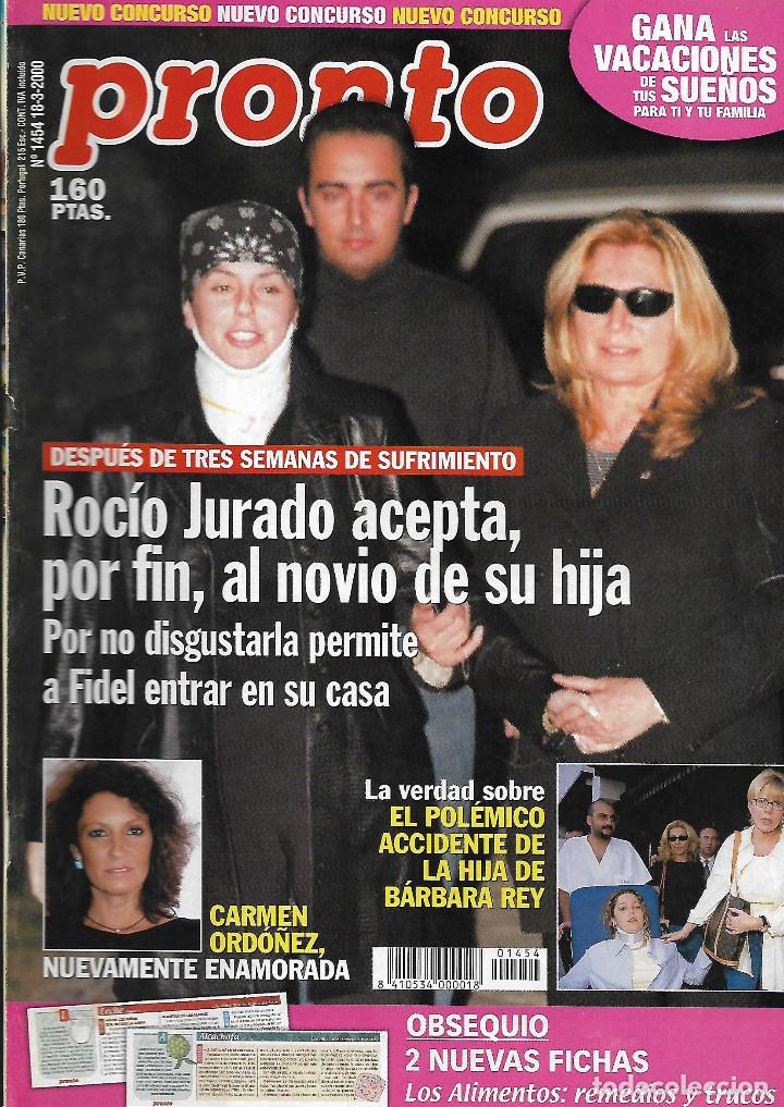 Coleccionismo de Revista Pronto: Lote 4 revistas Pronto - Rocío jurado 2000 - 2004 REV0320 - Foto 1 - 126852815