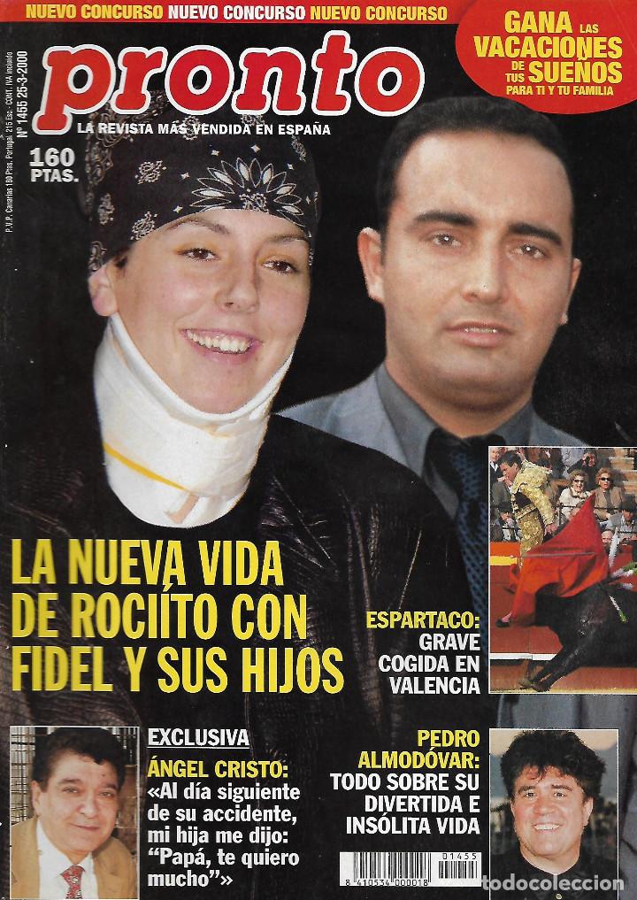 Coleccionismo de Revista Pronto: Lote 4 revistas Pronto - Rocío Carrasco 2000 - 2007 REV0314 - Foto 1 - 126856223