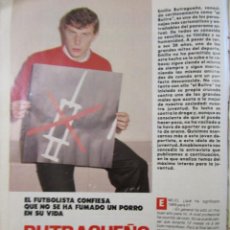 Coleccionismo de Revista Pronto: RECORTE REVISTA PRONTO Nº 927 1990 BUTRAGUEÑO 4 PGS