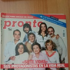 Coleccionismo de Revista Pronto: REVISTA PRONTO NÚMERO 1659, AÑO 2004. Lote 237305950