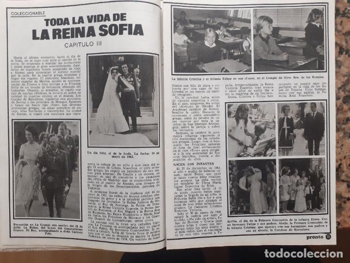 Coleccionismo de revista Pronto: la vida de la reina sofia capitulo 3 - Foto 1