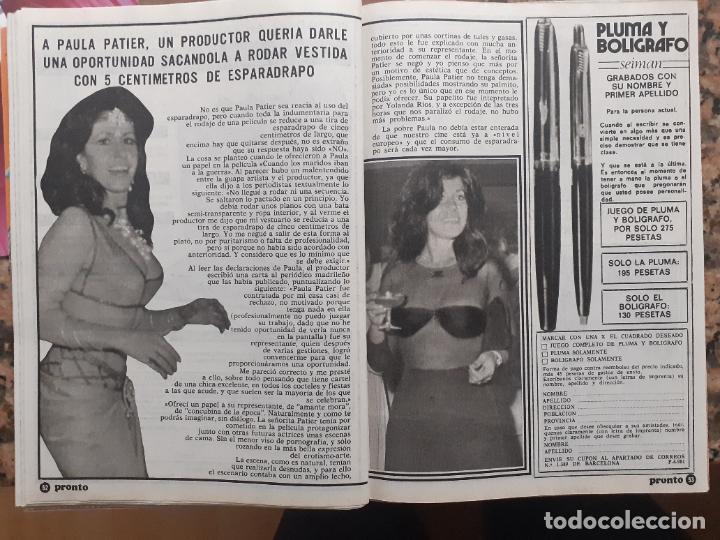 Coleccionismo de revista Pronto: paula patier - Foto 1